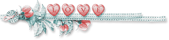 soave deco text valentine love scrap heart - Free PNG