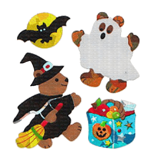 halloween stickers - png gratuito