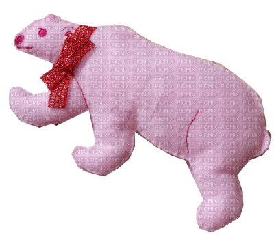 Pink Polar Bear - png gratis