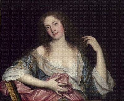 Wright Painting of a Lady - фрее пнг