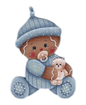 gingerbread baby - ücretsiz png