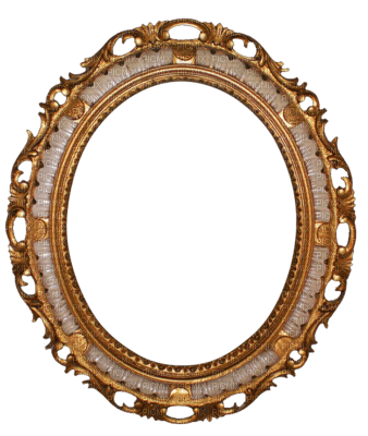 frame oval vintage - ücretsiz png