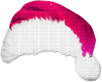 soave deco christmas hat santa claus black white - PNG gratuit