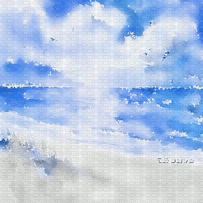 soave background animated summer painting sea - 無料のアニメーション GIF