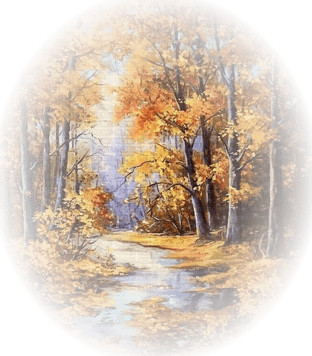 jesienny las - png grátis