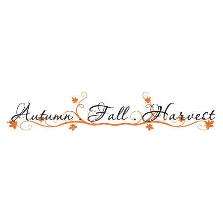 Autumn Fall Harvest Text - Bogusia - zadarmo png