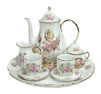 Tea set.Victoriabea - ücretsiz png