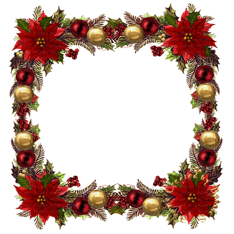gala frame Christmas - png grátis
