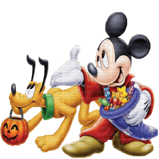 Kaz_Creations Disney Halloween Mickey & Friends - 免费PNG