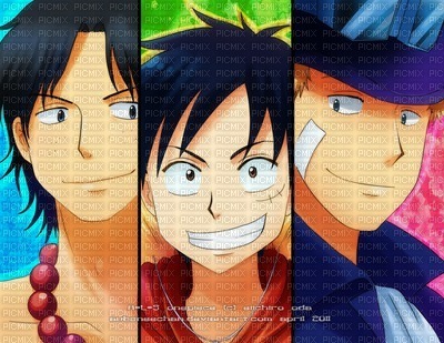 one piece ace sabo luffy - ilmainen png