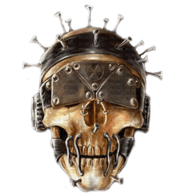 Gothic skull by nataliplus - ücretsiz png