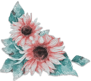 soave deco flowers sunflowers summer corner - Free PNG