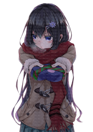 Anime winter ❄️ elizamio - kostenlos png