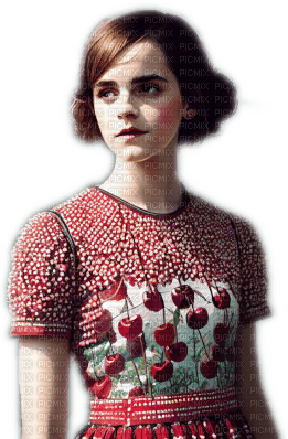 Emma Watson - Cherries - png gratuito