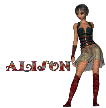 alison - GIF เคลื่อนไหวฟรี