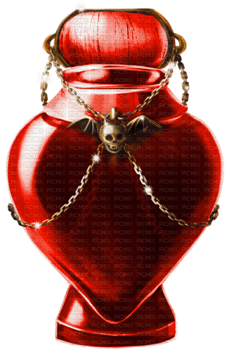 Bottle.Blood.Gold.Red - Free PNG
