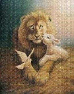 The Lion and the Lamb bp - безплатен png