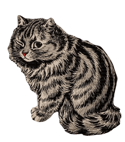 louis wain cat winky - бесплатно png