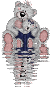 Kaz_Creations Deco Valentine Heart Love Creddy Teddy Bear Animated - Gratis geanimeerde GIF