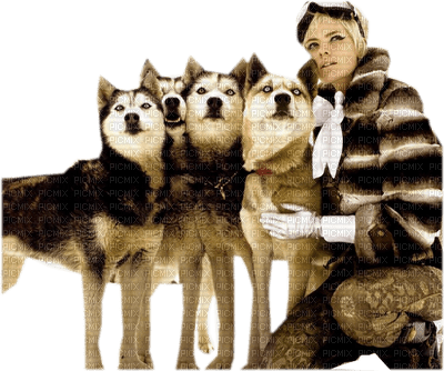 woman with wolf bp - фрее пнг