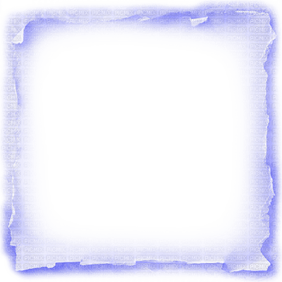 Torn Paper Transparent Frame~DK-Blue©Esme4eva2015 - 無料png