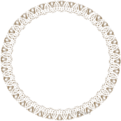 soave frame animated vintage circle lace art - Besplatni animirani GIF