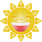 Kaz_Creations Smiling Sun - PNG gratuit