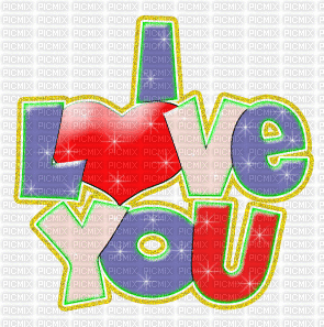 I love you - Δωρεάν κινούμενο GIF