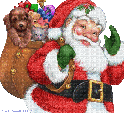 Santa bp - Darmowy animowany GIF