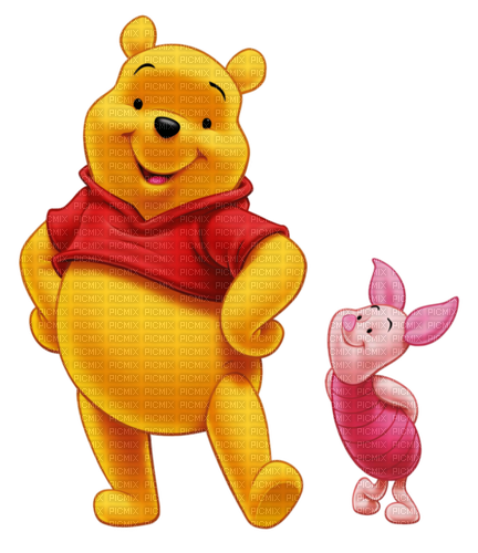 Kaz_Creations Winnie The Pooh-Piglet - PNG gratuit