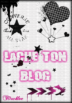 Lache ton blog - Бесплатни анимирани ГИФ