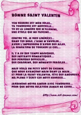 POEME D'AMOUR - Free PNG