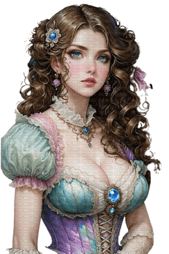 Victorian woman. Leila - darmowe png
