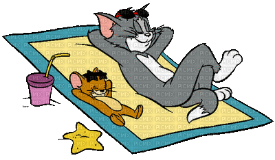 Tom et Jerry - GIF animado grátis