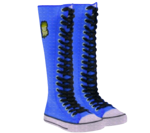 Boots Blue - By StormGalaxy05 - безплатен png