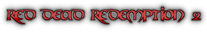 Red Dead Redemption 2 text - PNG gratuit