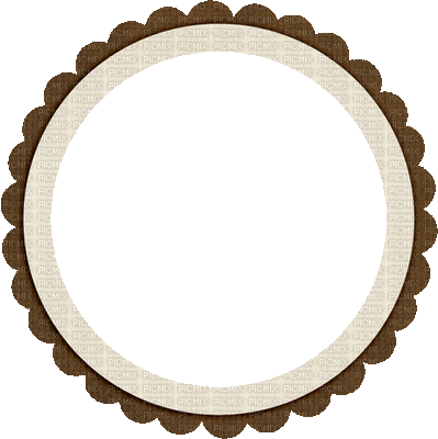 brown circle   frame cadre rahmen tube - Besplatni animirani GIF