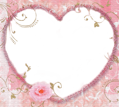 Cadre.Frame.Pink.Love.Victoriabea - Free PNG