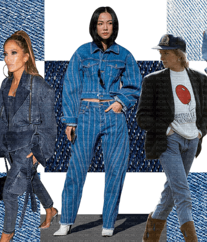 Jeans Blue Fashion Style - Bogusia - png gratis