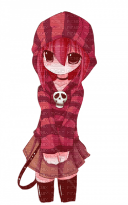 Petite fille rouge manga - darmowe png