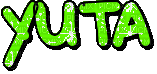 YUTA TEXT - 無料のアニメーション GIF