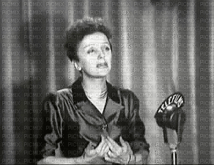 Edith Piaf milla1959 - Animovaný GIF zadarmo