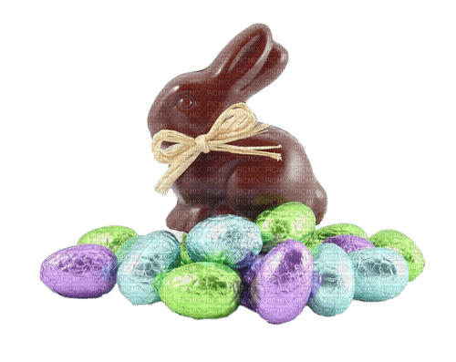 Easter Chocolate Bunny, Adam64 - Free PNG