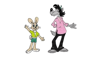 Wolf & Hare (Nu Pogadi) - Free PNG