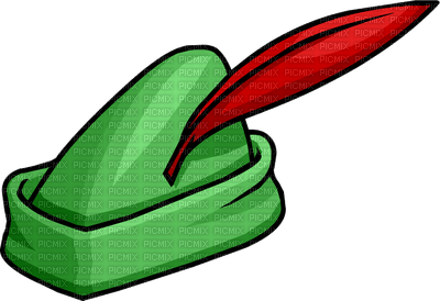 Kaz_Creations Cartoons Robin Hoods Hat - PNG gratuit