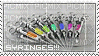 syringes stamp - GIF animado gratis