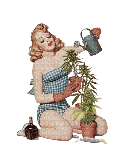 summer woman pinup vintage - ilmainen png
