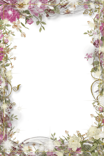 Flower frame 🏵asuna.yuuki🏵 - kostenlos png