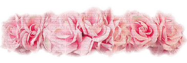 rose crown hair couronne fleur - 無料png