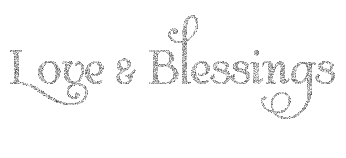 Love & Blessings - Gratis animerad GIF